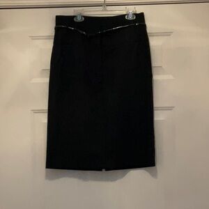 DKNYC Black Pencil Skirt Knee-Length Workwear